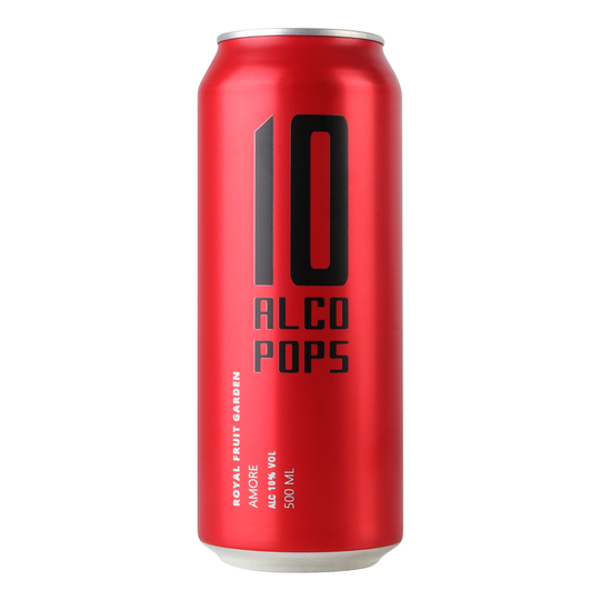 Напій збр.газ.AlcoPops Amore10% 0,5л з/б
