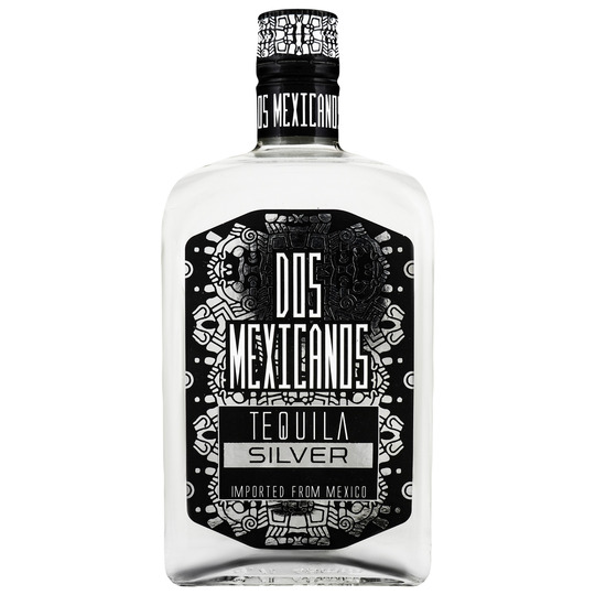 Текіла Dos Mexicanos Silver 38% 0,7л
