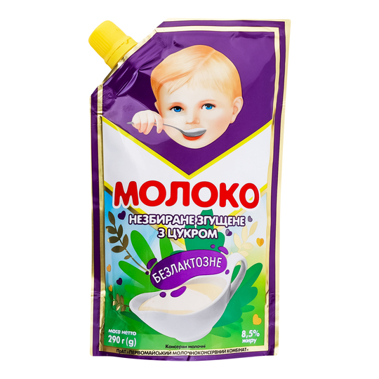 Молоко згущ. 8,5% ПМКК безл. д/п 290г