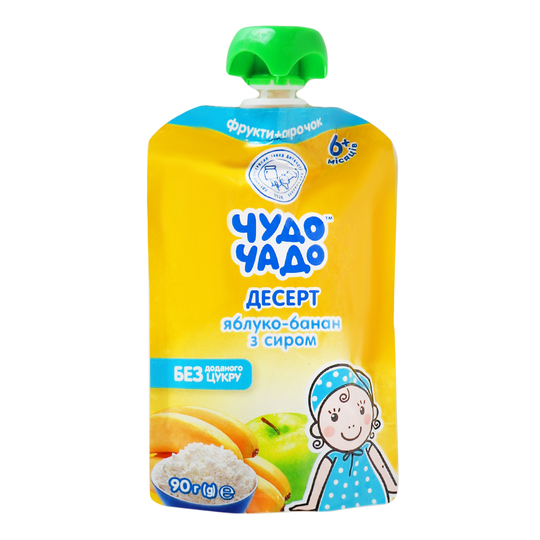 Пюре Чудо-чадо Яблуко-банан 90г
