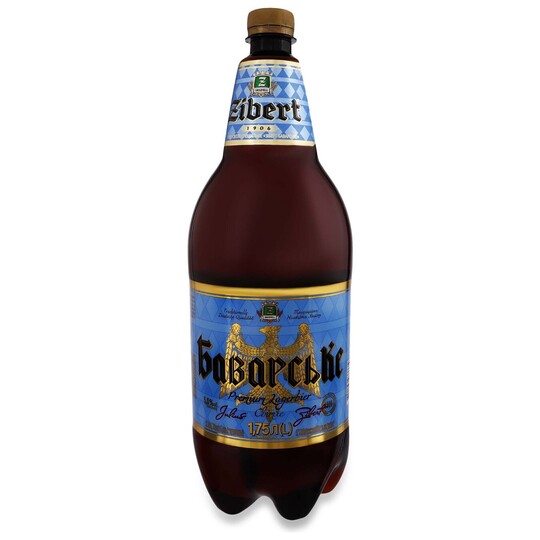 Пиво св.Zibert Баварське 5% 1,75л п/пл