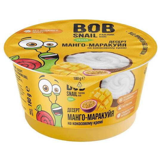 Десерт Bob shail кокос з манго ст.180г
