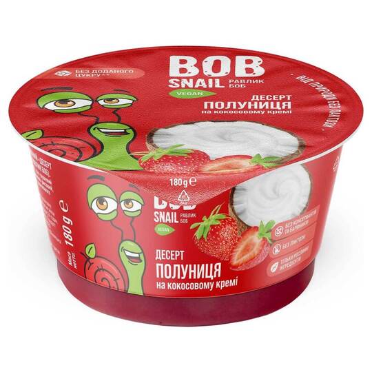 Десерт Bob shail кокос з пол.ст.180 г