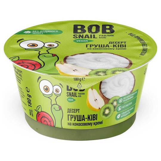 ДесертBob shail кокос з груш/ківі ст180г