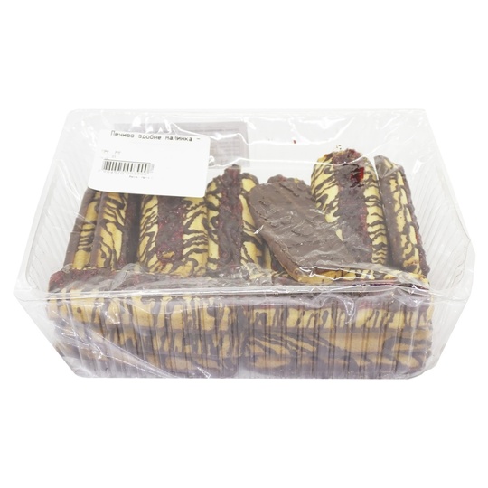 Печиво здобне малин.глазур.Рядинська ваг