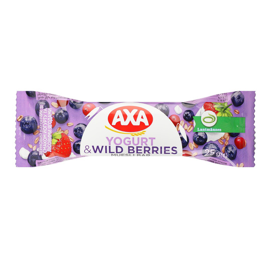 Батончик йогурт та лісові ягоди АХА 25г