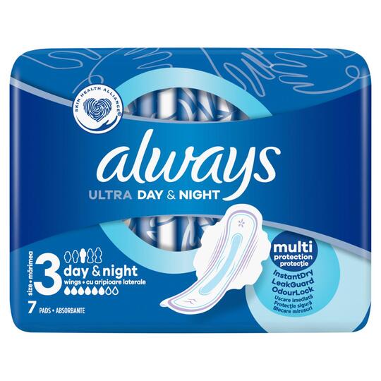 Прокладки гіг.Always Ultra Night 7шт
