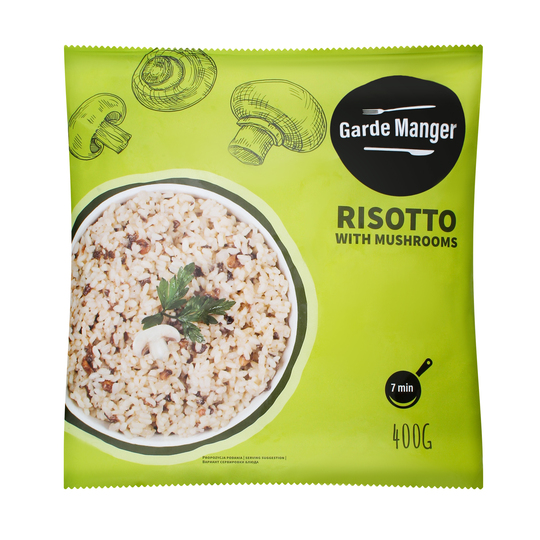 Різотто з грибами Garde Manger 400г