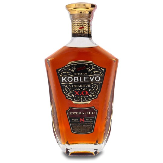 Бренді Koblevo Reserve XO 8р.40% 0,5л