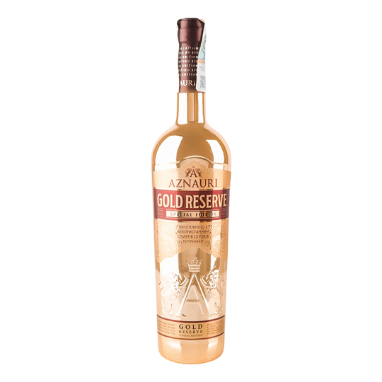 Бренді Aznauri Gold Reserve 5*40% 0,5л