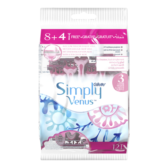 Бритви одноразові Gillette Venus 3 12шт