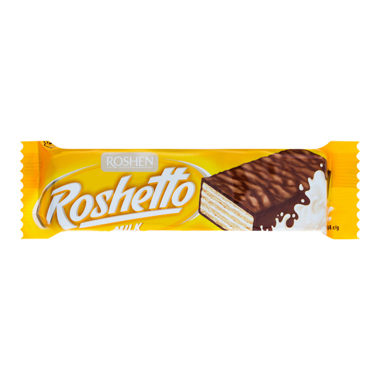 Батончик ваф.Roshetto milk Рошен 34г
