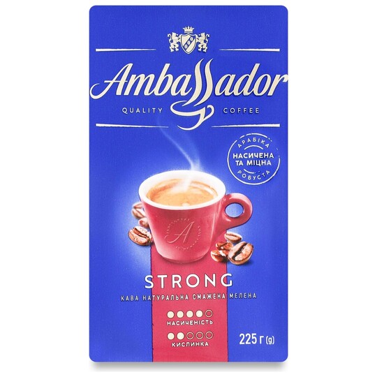 Кава мелена Strong Ambassador 225г