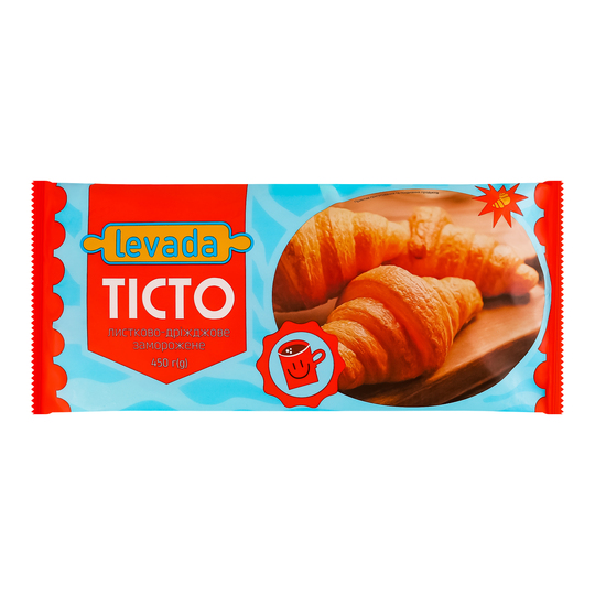 Тісто листково-дріжджове Левада 450г