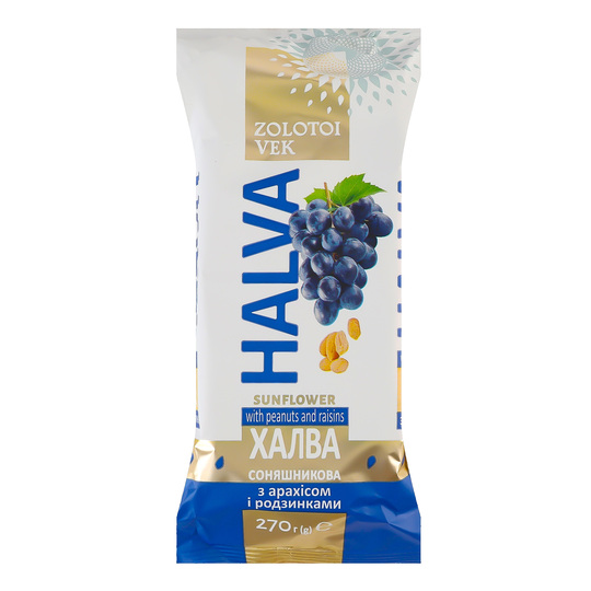 Халва з ар.та родз.Золотий вік 270 г