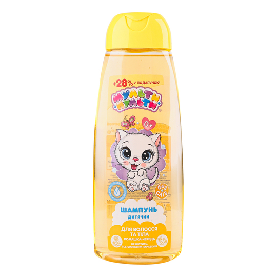 Шампунь 0р.ром/череда Мульти-Пульти430г