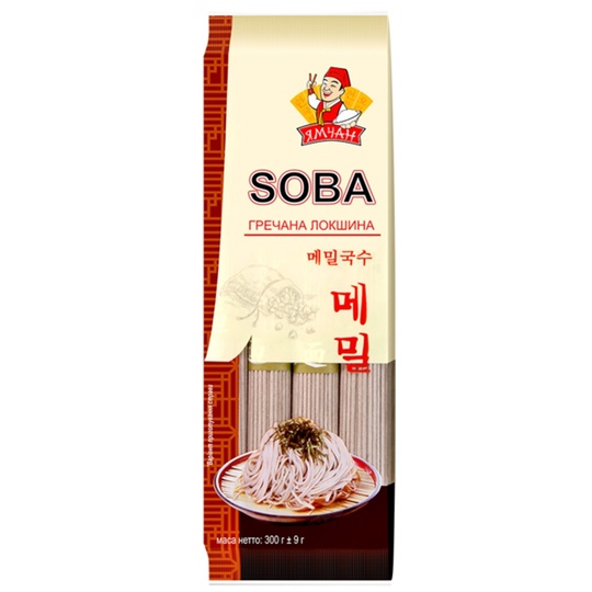 Локшина гречана soba Ямчан пак.300г