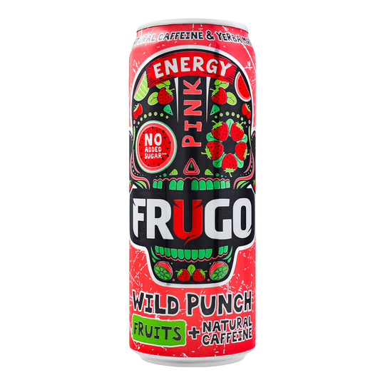 Напій енергетичний Frugo Pink з/б 0,33л