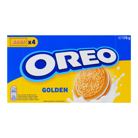 Печиво/молочним кремом golden Oreo 176г
