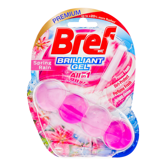 Блок д/унітаз Brefгель бл.Весн.дощ 42г