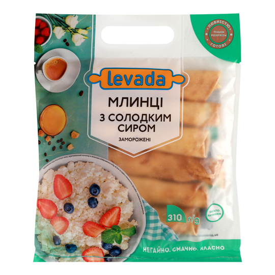 Млинці Левада з солодким сиром 310г