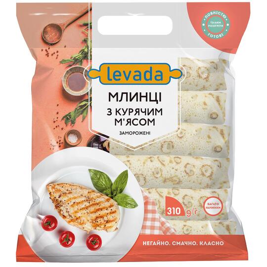 Млинці Левада з курячим м’ясом 310г