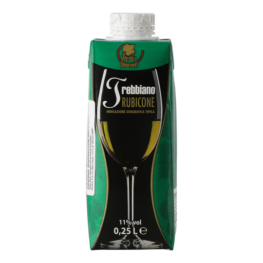 Вино Trebbiano Rub.б.сух.11% тет.0,25л