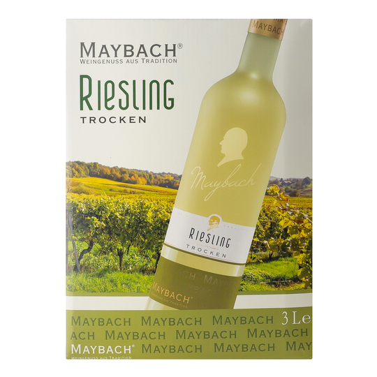 Вино Maybach Riesling б/нсух.12% 3л т/п
