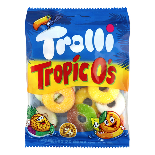 Цукерки жув.Тропікос Тролі 100г