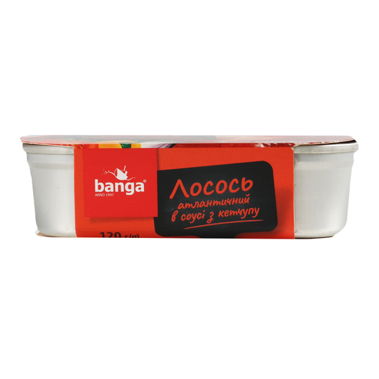 Лосось атлант. у соусі з кетч. Banga120г