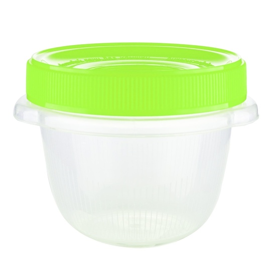 Контейнер круг.(олив)Омега Алеана 0,285л