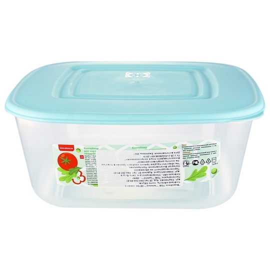 Контейнер квад.(асорт)Альфа Алеана 1,88л