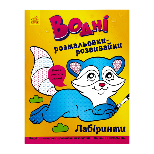 Книга вод.розм.Лабіринти Ranok