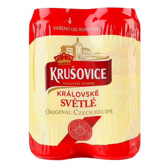 Пиво св.Krusovice Kralovske 4,2%0,5л з/б