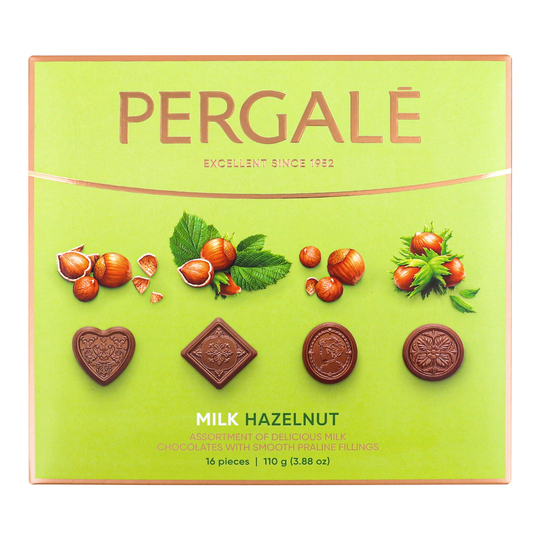 Цукерки з мол.шок.Ліс/гор.Pergale,110г