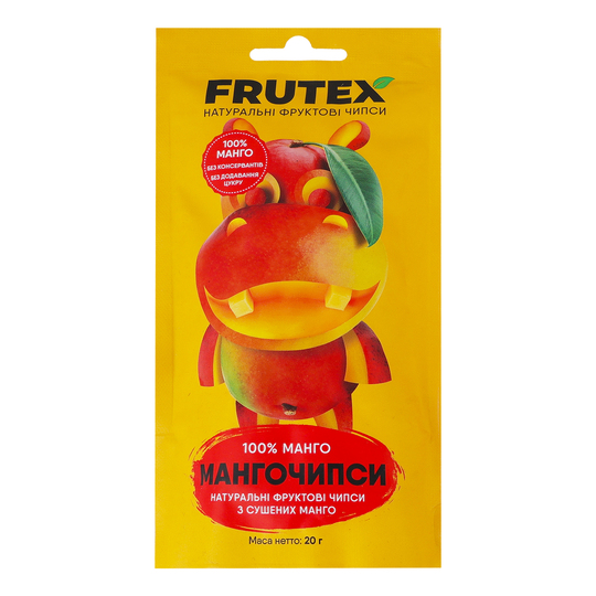Чипси фруктові мангочипси Frutex 20г