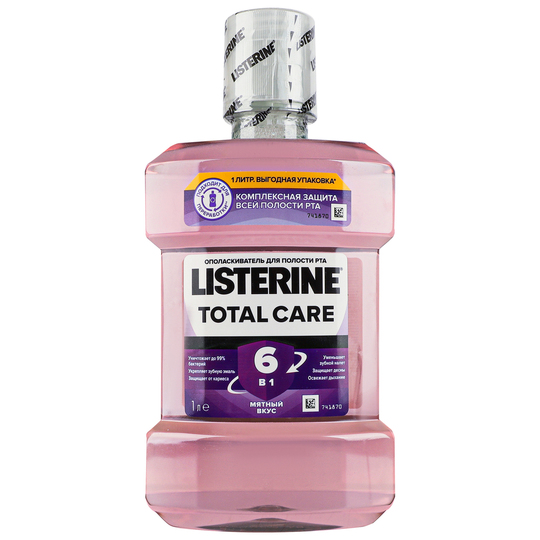 Ополіскувач д/рот.Total Car.Listerine 1л