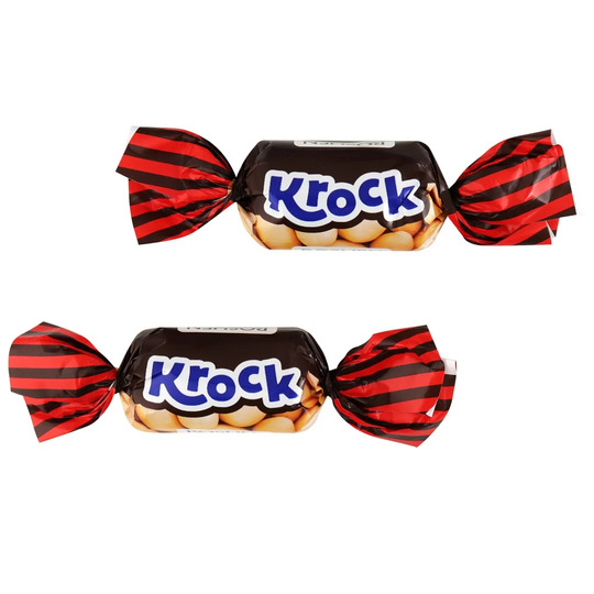 Цукерки Krock з ар.пастою Roshen ваг