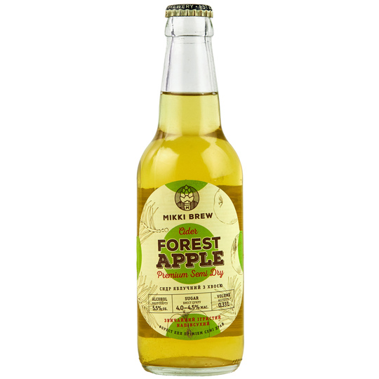 Сидр Forest Apple н/с 5,5% 0,33л с/п