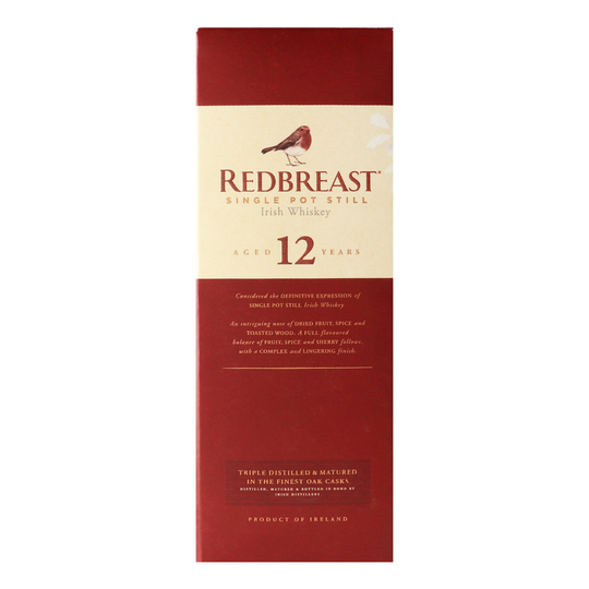 Віскі Redbreast 12р.40% 0,7л п/у