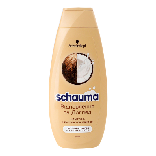 Шампунь д/вол.відн.т/догл.Schauma 400мл