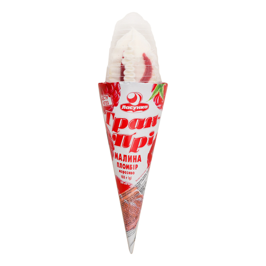 Морозиво Гран Прі малина Ласунка155г