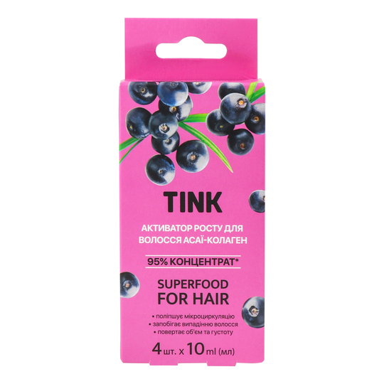 Активатор росту д/вол.Tink 10 мл 4 шт
