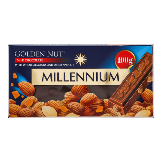 Шоколад мол.миг/кур.Millennium Gold 100г