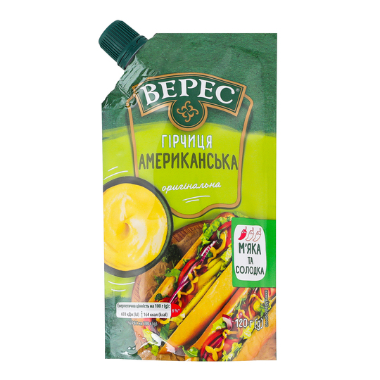 Гірчиця Американська Верес д/п120г