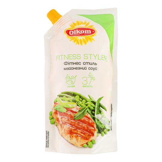 Майонез Фiтнес стиль 37% Олком д/п 295г