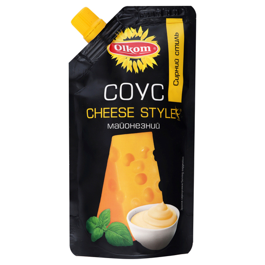 Соус майон. Cheese style 50% д/п 180г