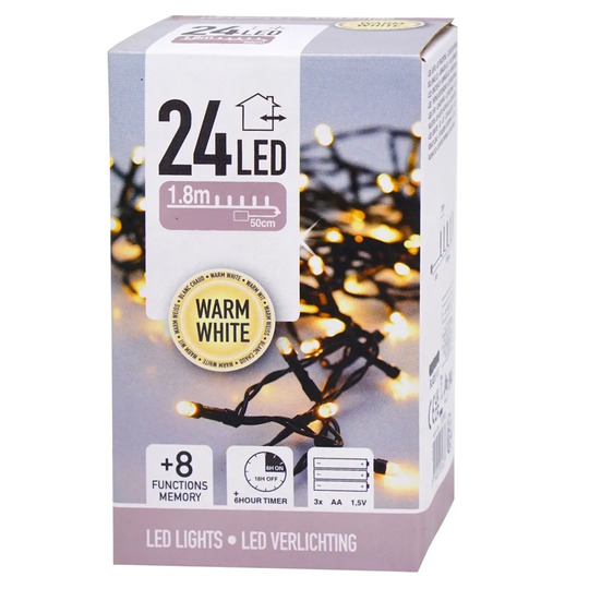 Гірлянда з./вн.підсв.(т.біл)Koopman 2,3м