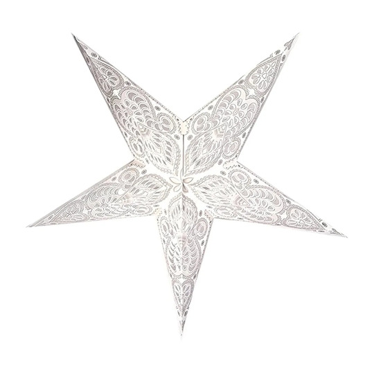 Фігура Зірка підсв.(сріб.)Koopman 60см
