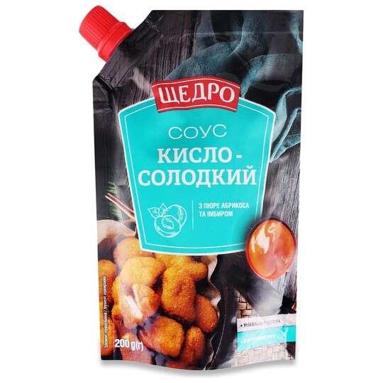 Соус кисло-солодкий Щедро д/п 200г